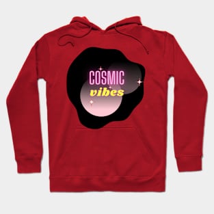 Cosmic vibes aesthetic graphic shape design Hoodie